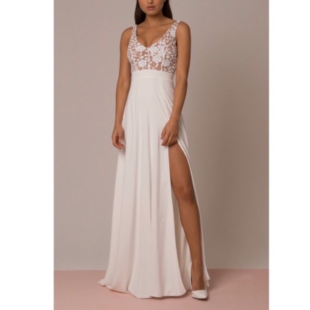 Nadine Merabi Isabella Gorgeous Ball Gown Dress